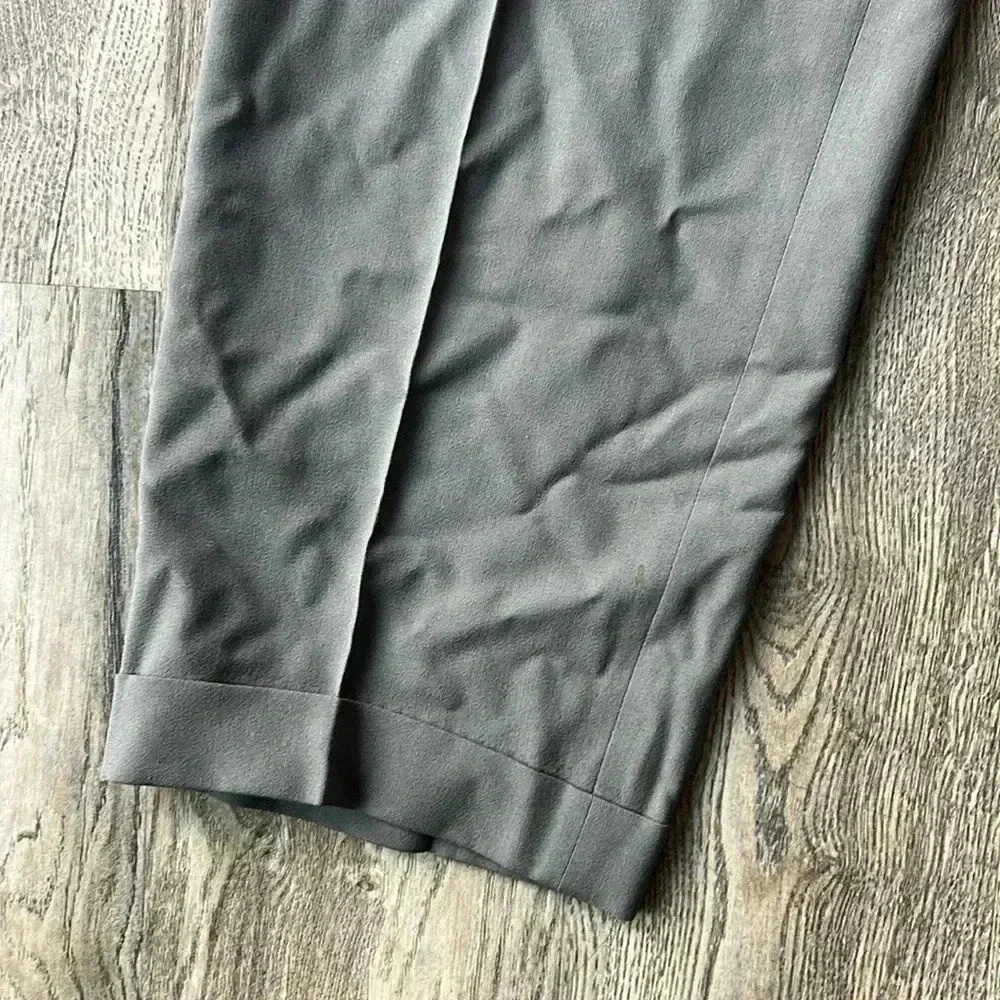 Hugo Boss Pants Gray Lopez Dress Pants Size 34 Office Work Slacks Virgin Wool - Picture 2 of 10